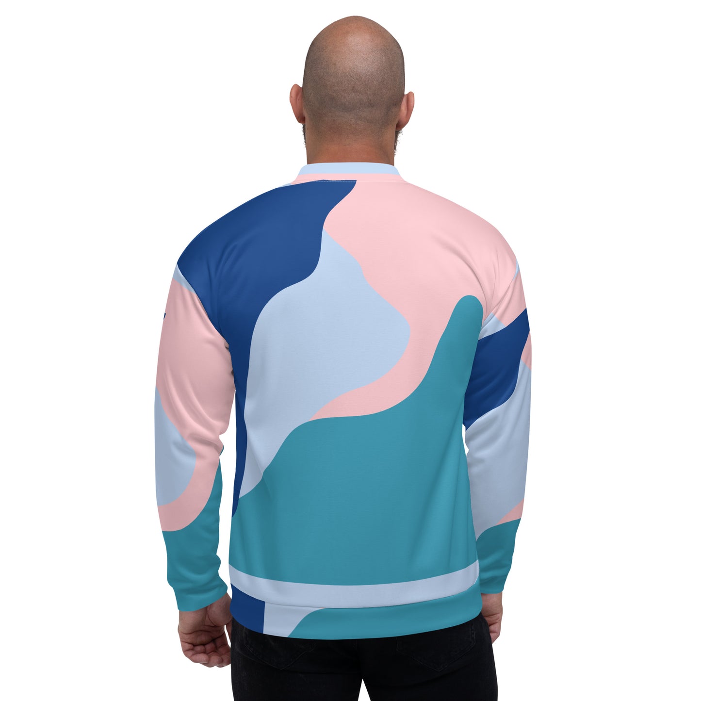 Unisex Printed Bomber Jacket