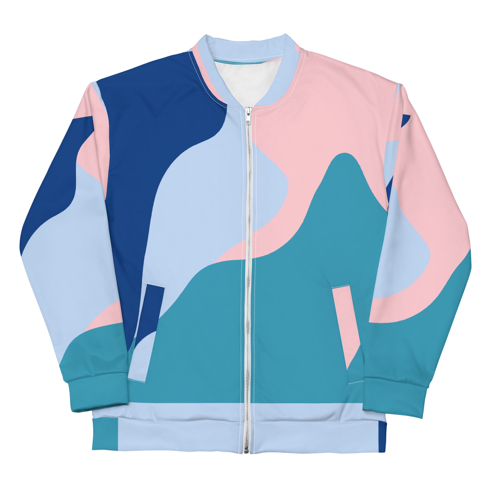 Unisex Printed Bomber Jacket