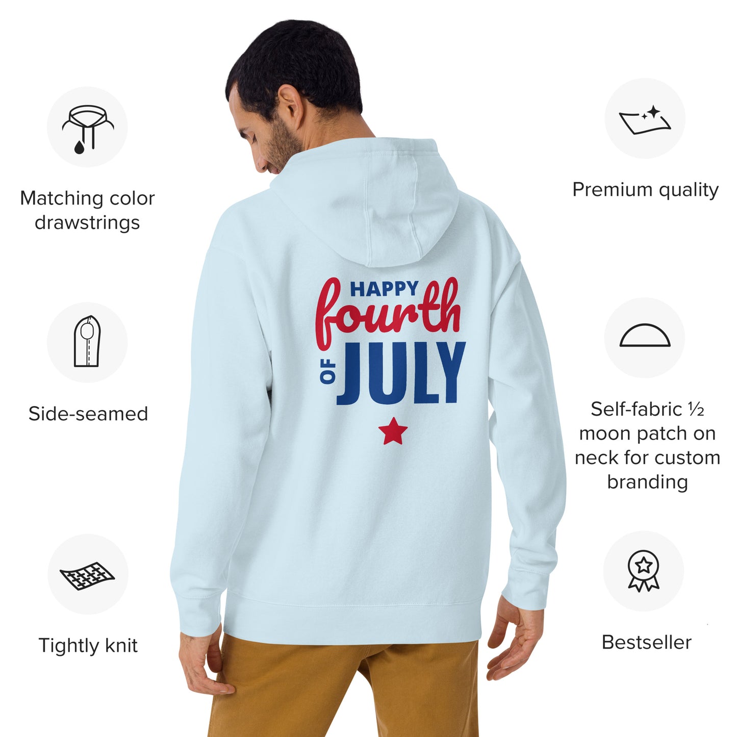 Unisex Hoodie (4th of July )